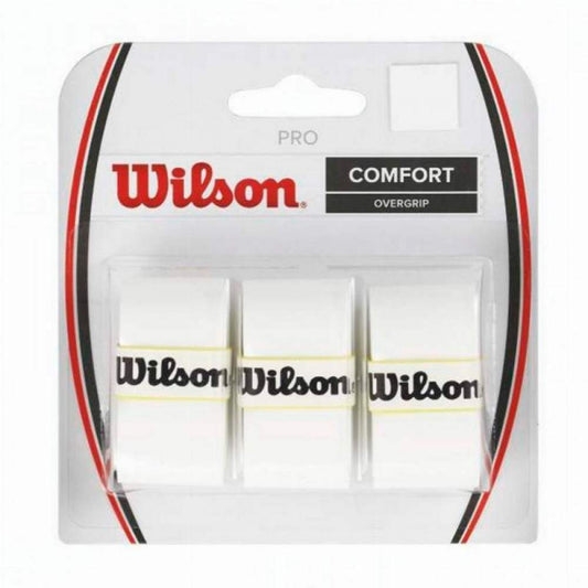 WILSON 3 OVERGRIPS PRO BLANCO